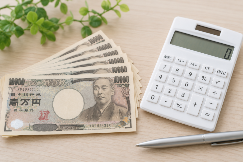 お金と電卓