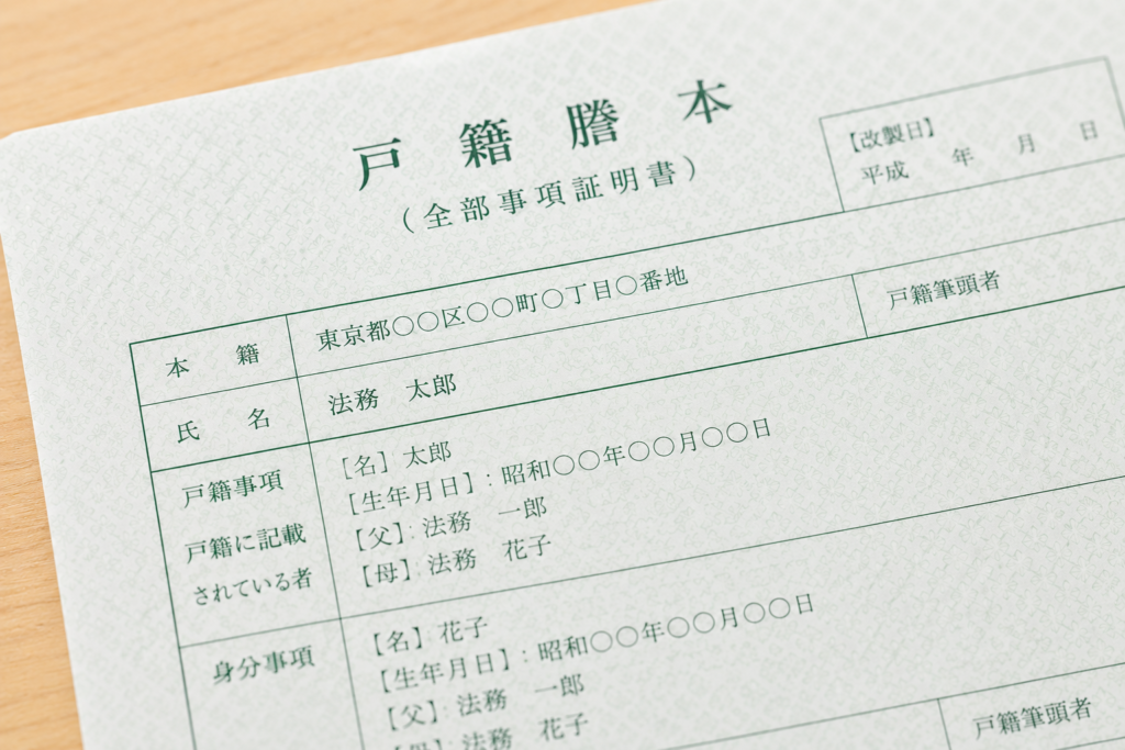 戸籍謄本