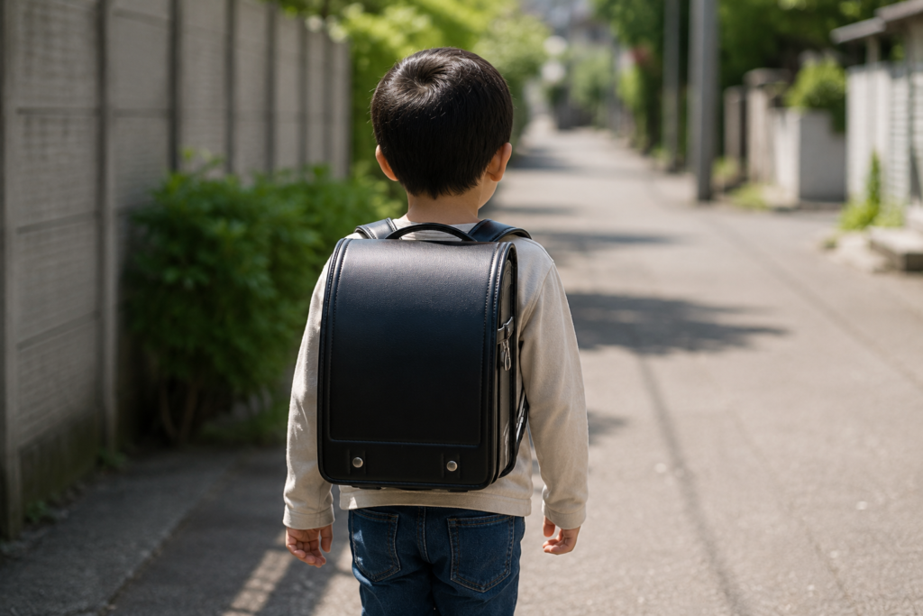 子どもの後ろ姿