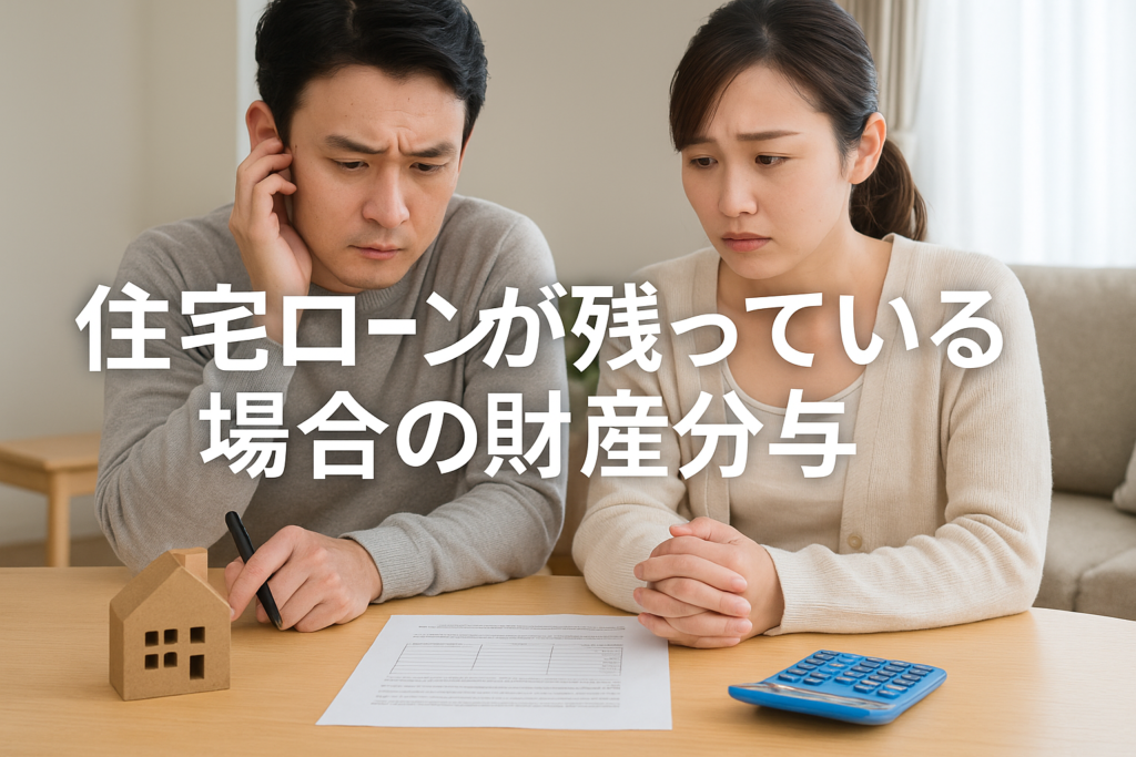 住宅ローンが残っている場合の財産分与