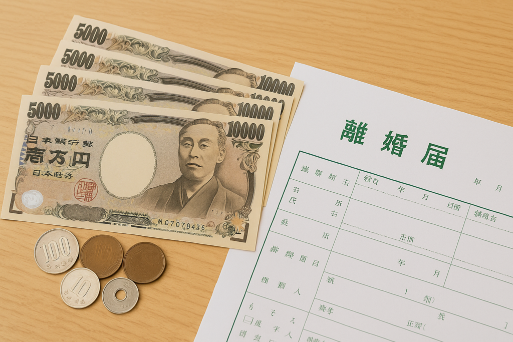 離婚届とお金