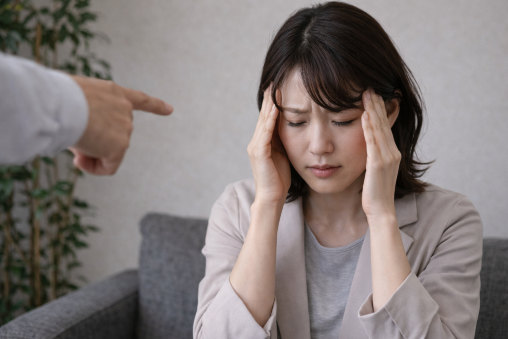 モラハラに悩んでる人