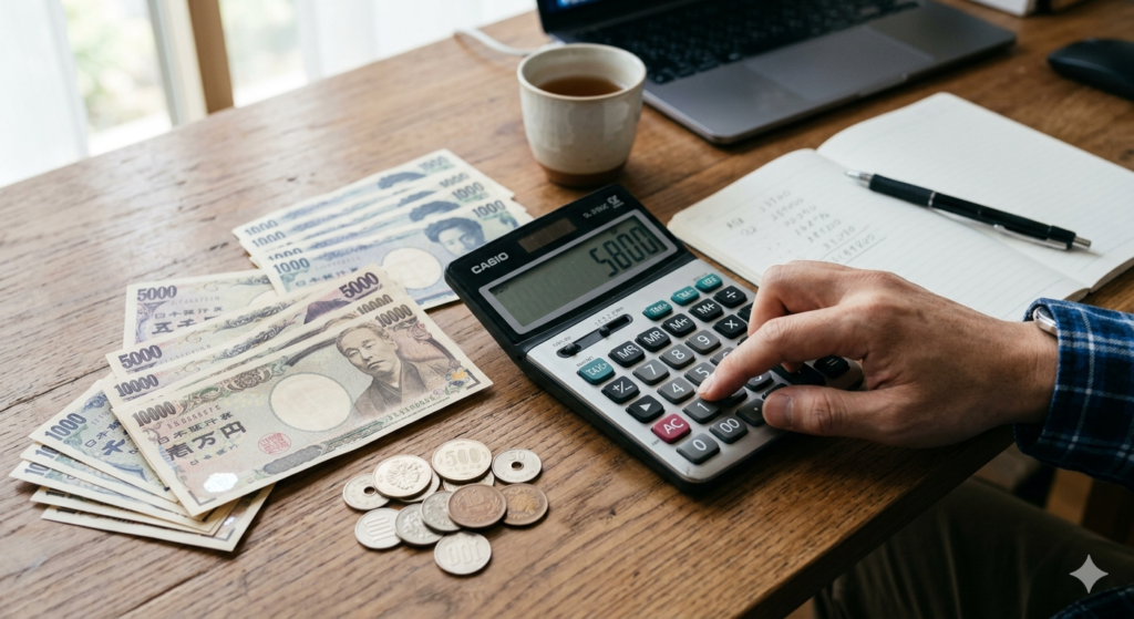 お金と電卓